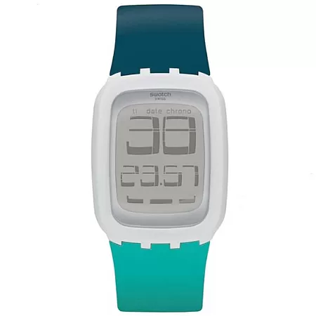 ΡΟΛΟΙ SWATCH   SURW115 SWATCH Optitouch Chronograph Two Tone Silicone Strap