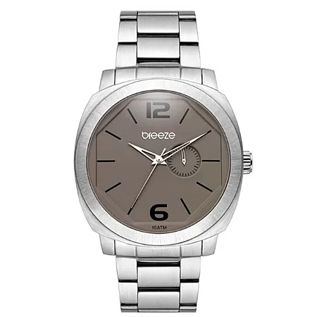 ΡΟΛΟΙ BREEZE  611052.4 BREEZE Mayan Silver Stainless Steel Bracelet