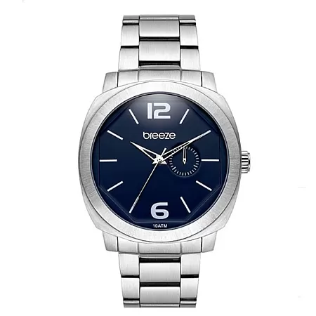 ΡΟΛΟΙ BREEZE  611052.3 BREEZE Mayan Silver Stainless Steel Bracelet