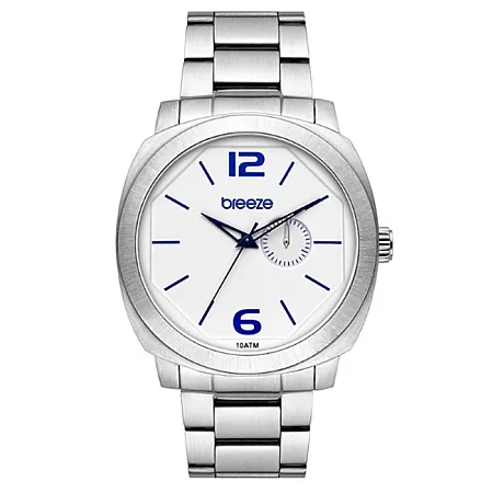 ΡΟΛΟΙ BREEZE  611052.1 BREEZE Mayan Silver Stainless Steel Bracelet