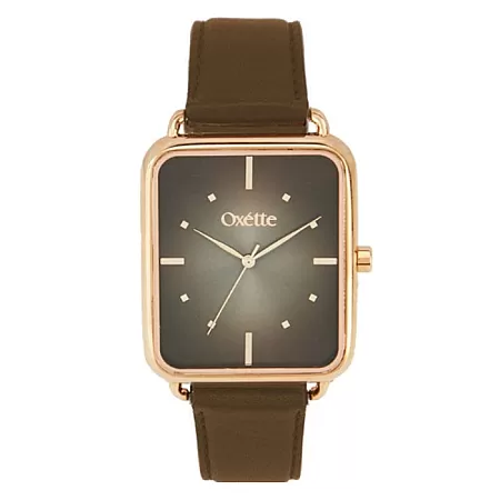 ΡΟΛΟΙ OXETTE 11X65-00197 OXETTE Xray Brown Leather Strap