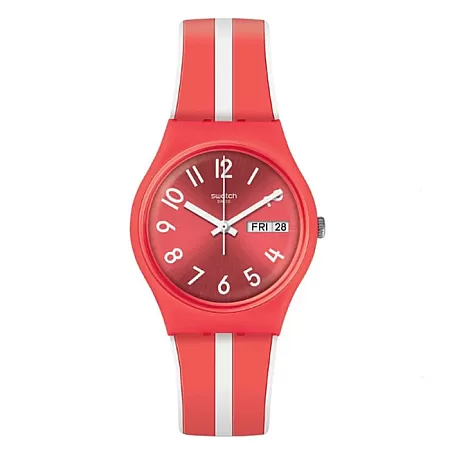 ΡΟΛΟΙ SWATCH GR709 SWATCH Sanguinello Two Tone Silicone Strap