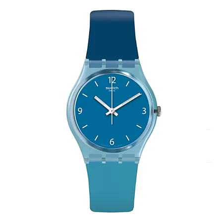 ΡΟΛΟΙ SWATCH GS161 SWATCH Fraicheur Blue Silicone Strap