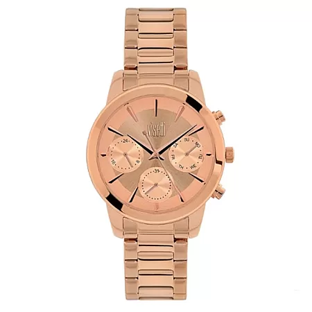 ΡΟΛΟΙ VISETTI  PE-498RR VISETTI Legacy Rose Gold Stainless Steel Bracelet