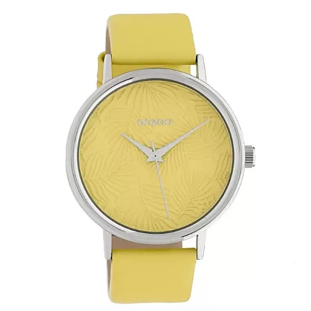 ΡΟΛΟΙ OOZOO C10169 OOZOO Timepieces Limited Yellow Leather Strap