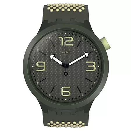 ΡΟΛΟΙ SWATCH SO27M102 SWATCH BBBLANCO Two Tone Silicone Strap