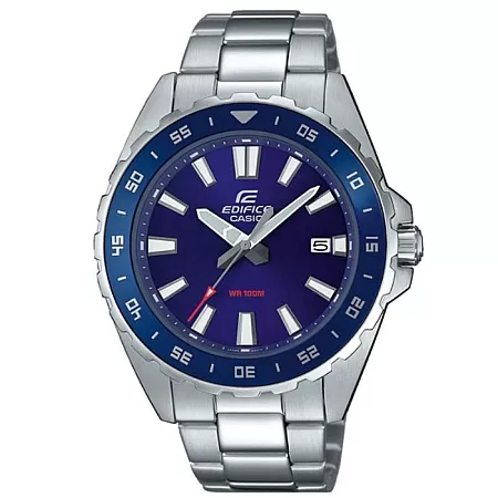 ΡΟΛΟΙ CASIO  EFV-130D-2AVUEF CASIO Edifice Silver Stainless Steel Bracelet