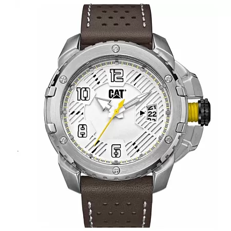 ΡΟΛΟΙ CATERPILLAR  DW14135232 CATERPILLAR Construct Brown Leather Strap