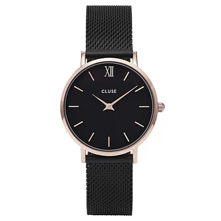 ΡΟΛΟΙ CLUSE CW0101203024 CLUSE Minuit Black Stainless Steel Bracelet