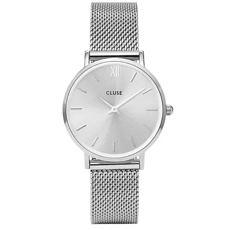 ΡΟΛΟΙ CLUSE CW0101203011 CLUSE Minuit Silver Stainless Steel Bracelet