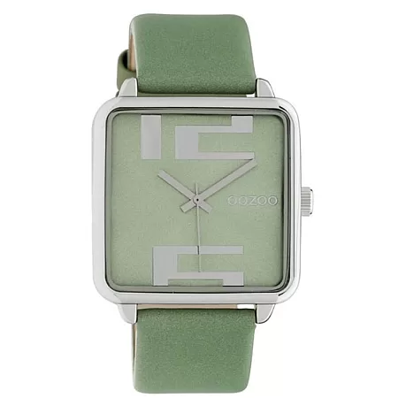 ΡΟΛΟΙ OOZOO C10362 OOZOO Timepieces Green Leather Strap