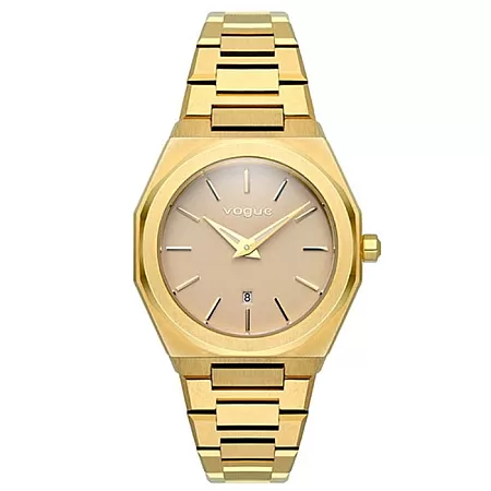 ΡΟΛΟΙ VOGUE 813041 VOGUE Tornado Gold Stainless Steel Bracelet
