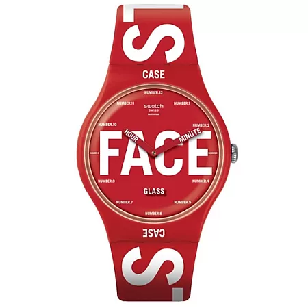 ΡΟΛΟΙ SWATCH SUOR115 SWATCH Swatchid Two Tone Silicone Strap