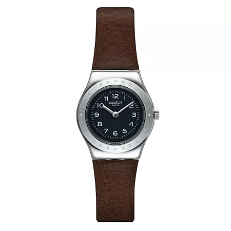 ΡΟΛΟΙ SWATCH YSS322 SWATCH Chataigne Brown Leather Strap