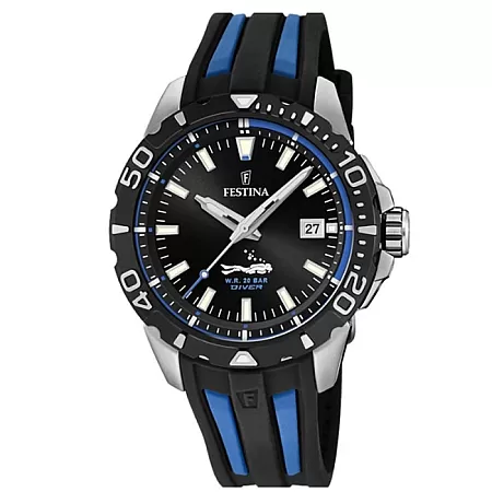 ΡΟΛΟΙ FESTINA F20462/4 FESTINA Men's Two Tone Rubber Strap