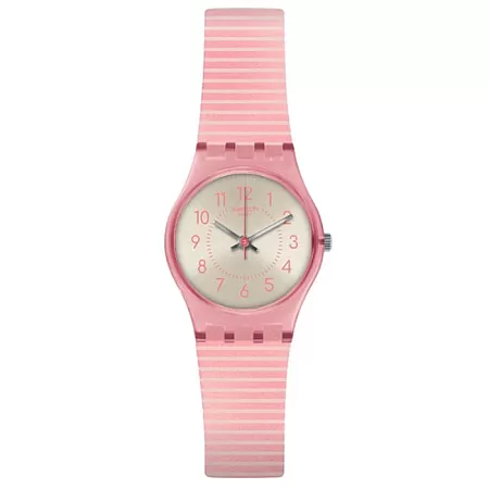 ΡΟΛΟΙ SWATCH LP161 SWATCH Lady Blush Kissed Pink Silicone Strap