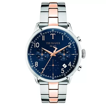 ΡΟΛΟΙ TRUSSARDI  R2453123005 TRUSSARDI T-Evolution Two Tone Stainless Steel Bracelet