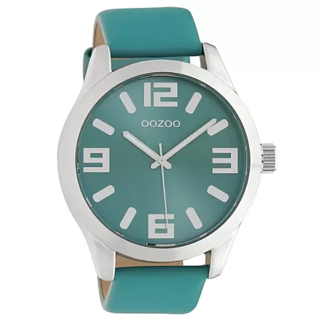 ΡΟΛΟΙ OOZOO C10676 OOZOO Timepieces Green Leather Strap