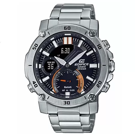 ΡΟΛΟΙ CASIO ECB-20D-1AEF CASIO Edifice Smartwatch Silver Stainless Steel Bracelet