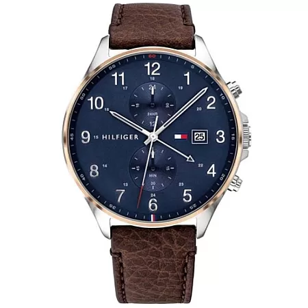 ΡΟΛΟΙ TOMMY HILFIGER 1791712 Tommy HILFIGER West Brown Leather Strap