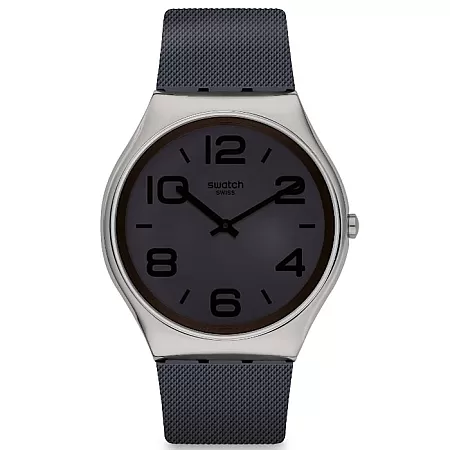 ΡΟΛΟΙ SWATCH SS07S110 SWATCH Day Trick Grey Rubber Strap