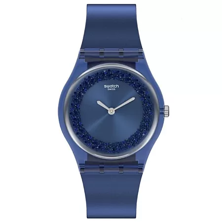 ΡΟΛΟΙ SWATCH  GN269 SWATCH Gents Sideral Blue Blue Silicone Strap