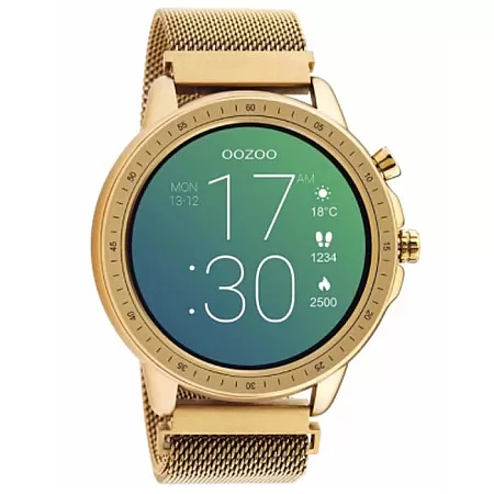 ΡΟΛΟΙ OOZOO Q00307 OOZOO Timepieces Smartwatch Rose Gold Stainless Steel Bracelet
