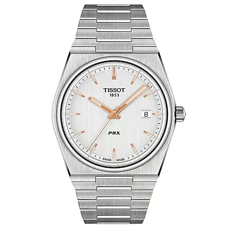 ΡΟΛΟΙ TISSOT T1374101103100 TISSOT PRX 40 205 Silver Stainless Steel Bracelet