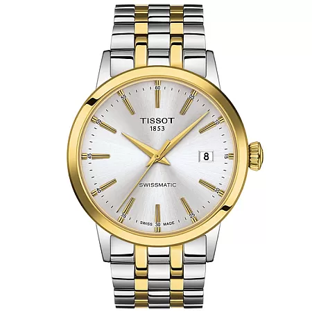 ΡΟΛΟΙ TISSOT T1294072203101 TISSOT Classic Dream Swissmatic Two Tone Stainless Steel Bracelet