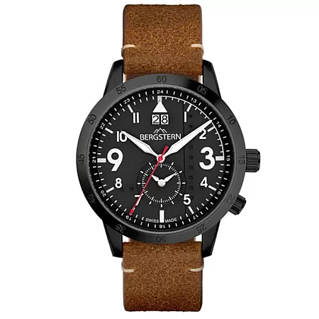 ΡΟΛΟΙ BERGSTERN B055G259 BERGSTERN Harmony Brown Leather Strap