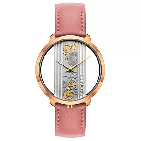 ΡΟΛΟΙ VOGUE 610152 Vogue elescopic Pink Leather Strap