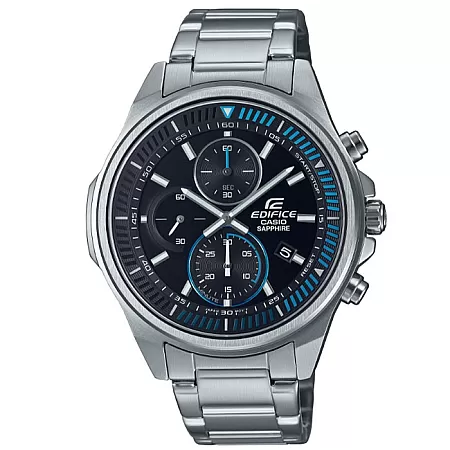 ΡΟΛΟΙ CASIO EFR-S572D-1AVUEF CASIO Edifice Chronograph Silver Stainless Steel Bracelet