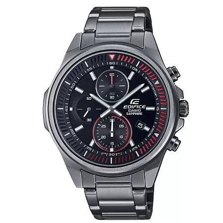 ΡΟΛΟΙ CASIO EFR-S572DC-1AVUEF CASIO Edifice Chronograph Grey Stainless Steel Bracelet