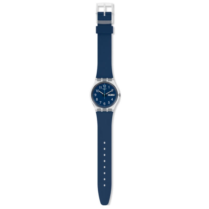 ΡΟΛΟΙ SWATCH GE725 SWATCH Gents Rinse Repeat Navy Blue Plastic Strap