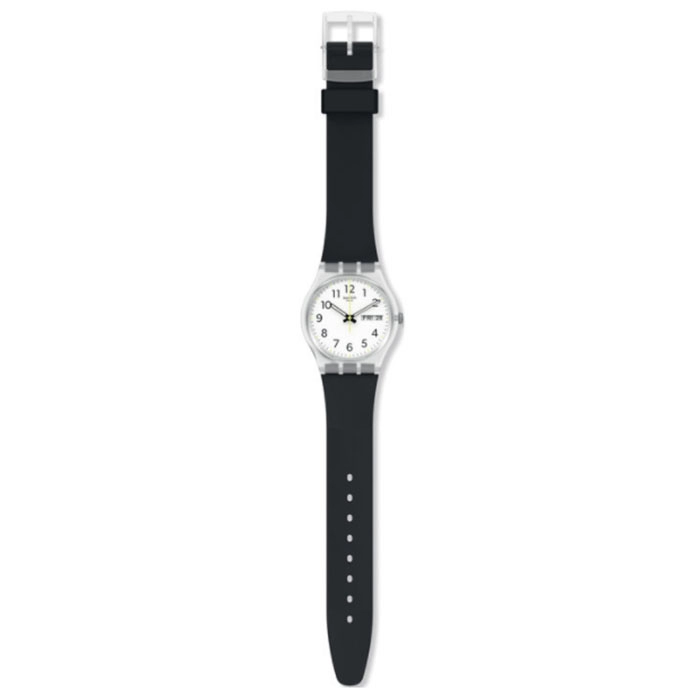 ΡΟΛΟΙ SWATCH GE726 SWATCH Gents Rinse Repeat Black Plastic Strap