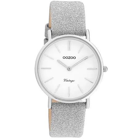 ΡΟΛΟΙ OOZOO C20155 OOZOO Vintage Silver Lesther Strap