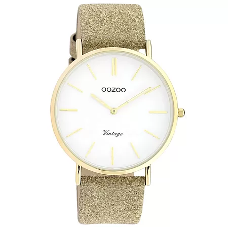 ΡΟΛΟΙ OOZOO C20148 OOZOO Vintage Gold Lesther Strap