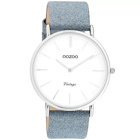ΡΟΛΟΙ OOZOO C20147 OOZOO Vintage Blue Lesther Strap