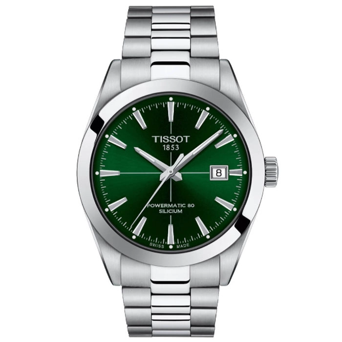 ΡΟΛΟΙ TISSOT T1274071109101 TISSOT Powermatic 80 Silicium Stainless Steel Bracelet