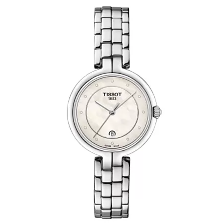 ΡΟΛΟΙ TISSOT T0942101111601 TISSOT T-Lady Flamingo Silver Stainless Steel Bracelet