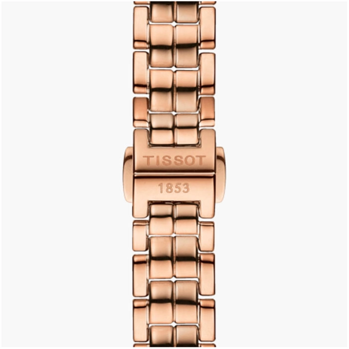 ΡΟΛΟΙ TISSOT T0942103311602 TISSOT T-Lady Flamingo Rose Gold Stainless Steel Bracel