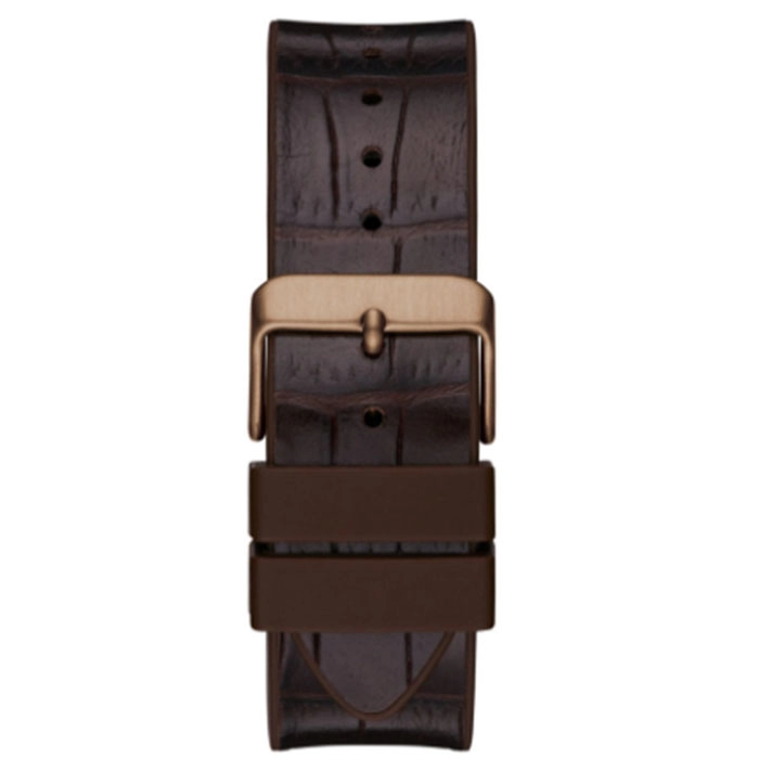 ΡΟΛΟΙ GUESS  GW0202G2  Guess Phoenix Brown Leather Strap