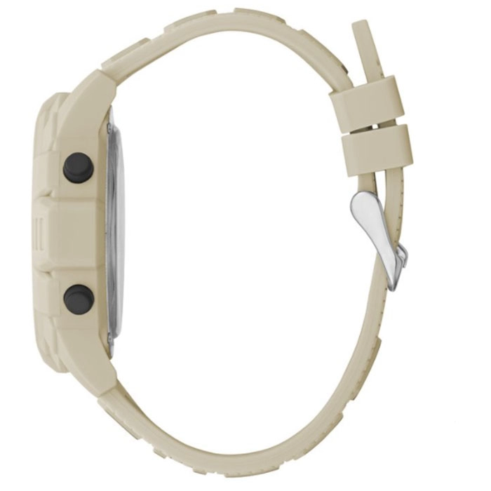ΡΟΛΟΙ GUESS  GW0050G5 GUESS Charge Chronograph Beige Rubber Strap