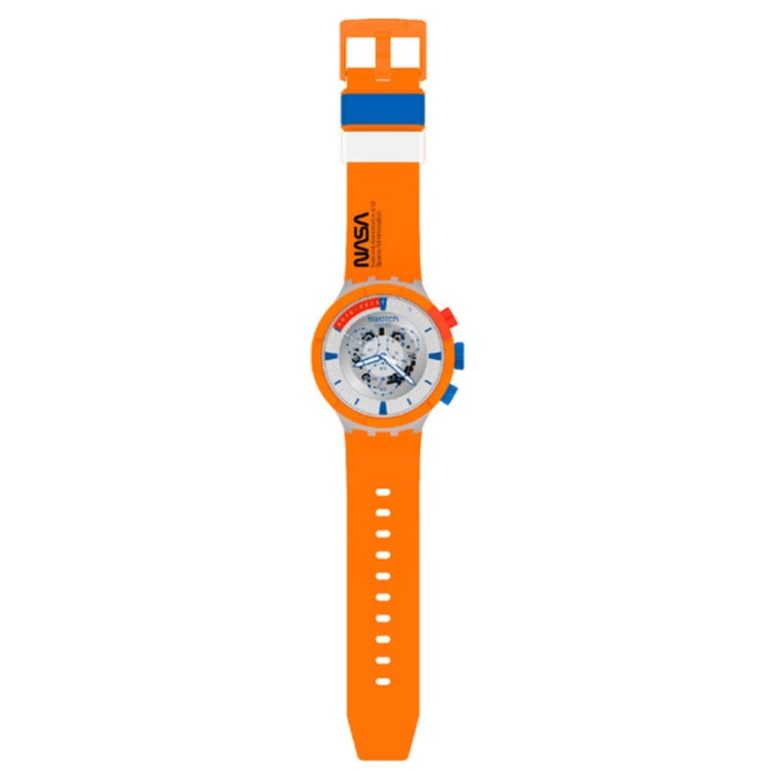 ΡΟΛΟΙ SWATCH SB04Z401 SWATCH Launch Orange Silicone Strap