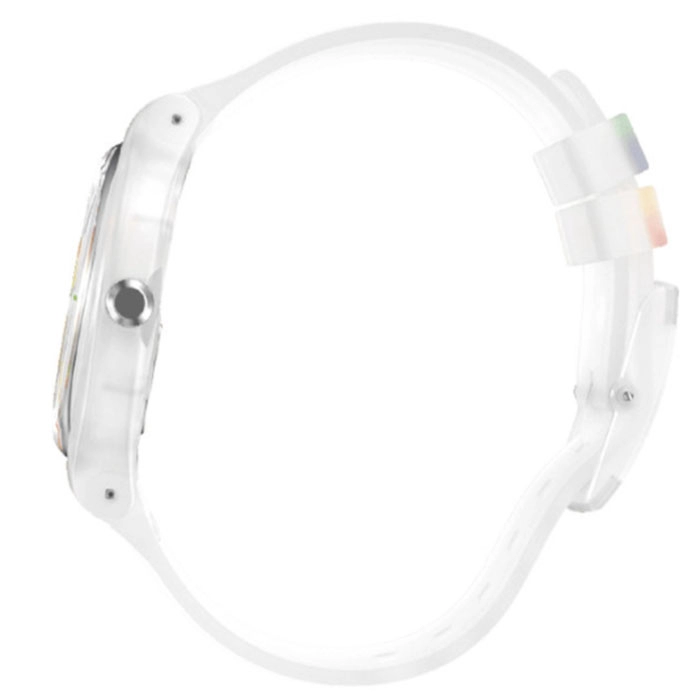 ΡΟΛΟΙ SWATCH SO29K103 SWATCH Gents Alla Parata White Silicone Strap