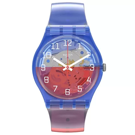 ΡΟΛΟΙ SWATCH GN275 SWATCH Gents Verre-Toi Multicolor Plastic Strap