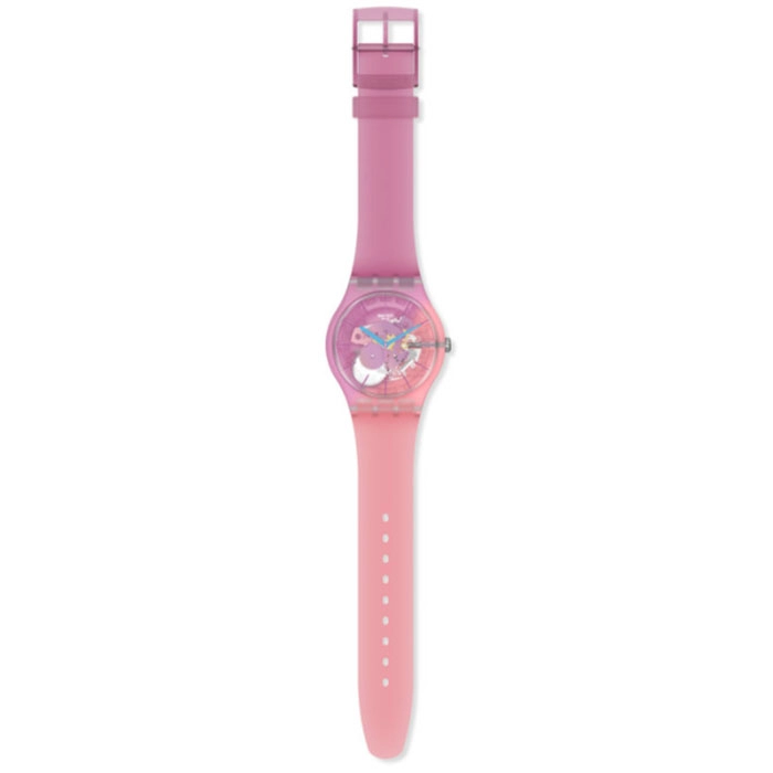 ΡΟΛΟΙ SWATCH SUOK151 SWATCH Supercharged Pinks Pink Silicone Strap