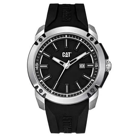 ΡΟΛΟΙ CATERPILLAR AH14121121 CATERPILLAR Elite Black Silicone Strap