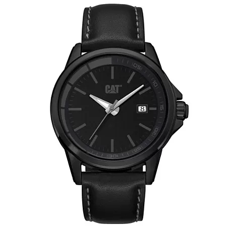 ΡΟΛΟΙ CATERPILLAR PY16134121 CATERPILLAR Slider Black Leather Strap