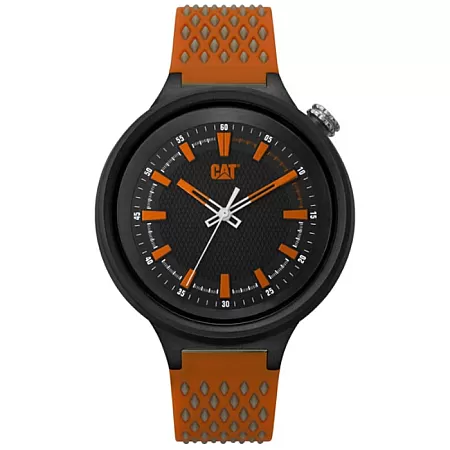 ΡΟΛΟΙ CATERPILLAR LL11128118 CATERPILLAR Diamond Mesh Two Tone Silicone Strap